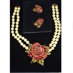 Heidi Daus Necklace and Earring Set
